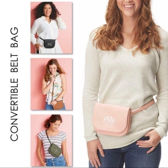 Convertible Belt Bag Rose Blush - Picture 2 of 5